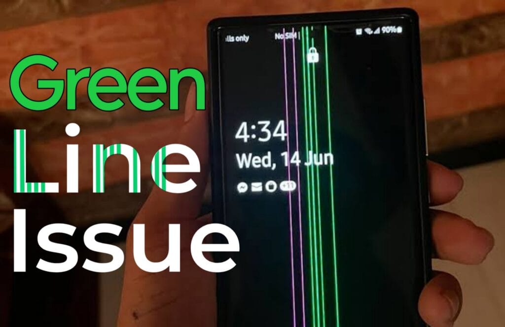 Samsung's Green Line Issue, free screen replacement