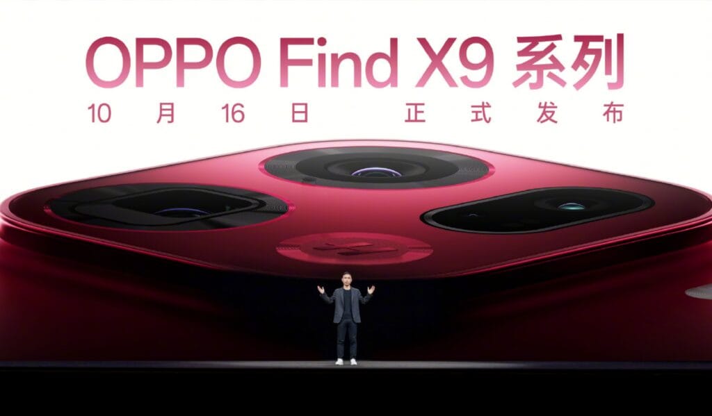 OPPO Find X9 Series official launch teaser with event date
