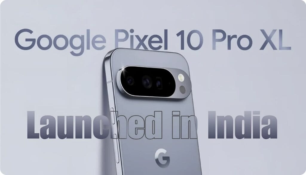 Google Pixel 10 Pro and Pixel 10 Pro XL rear camera design in premium finish.
