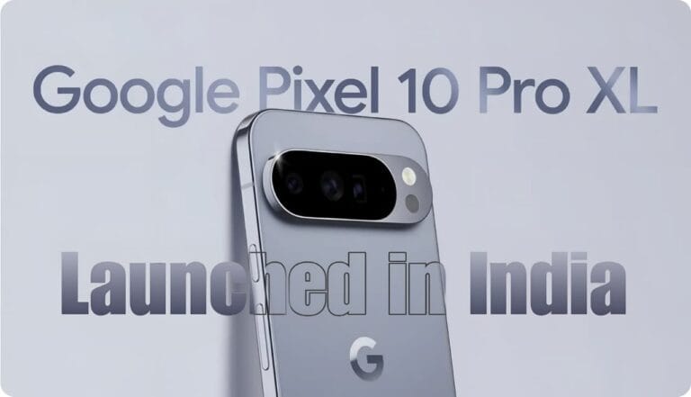 Google Pixel 10 Pro and Pixel 10 Pro XL rear camera design in premium finish.