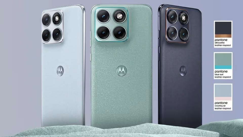 Motorola Edge 70 Fusion colour variants lineup.